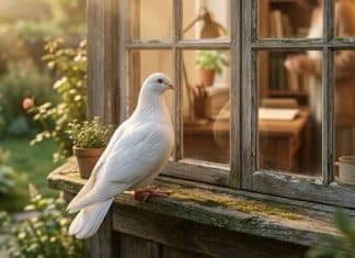 Pouca gente sabe o que significa quando um pombo aparece perto da sua casa