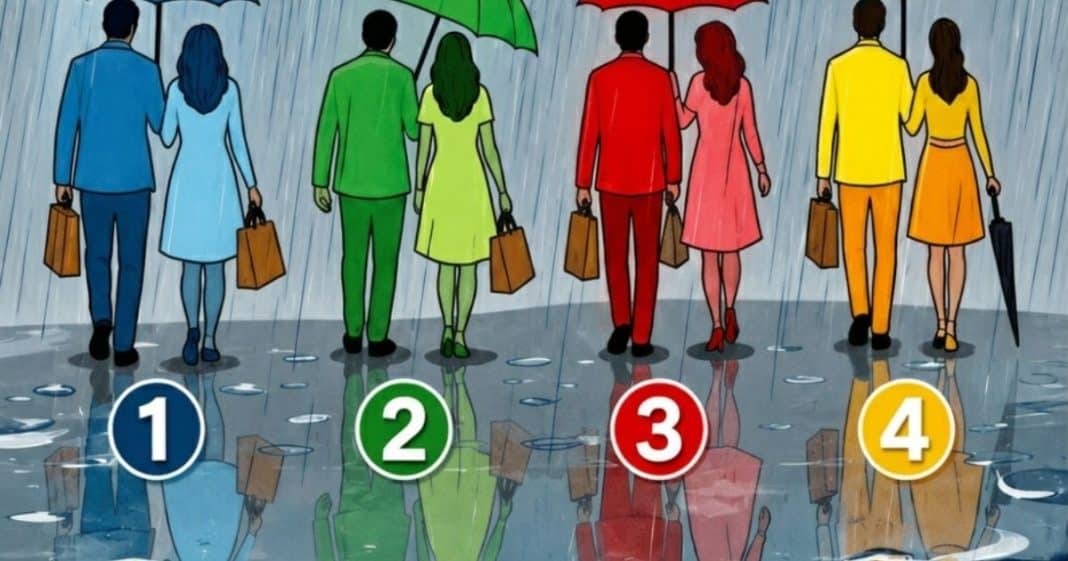 Escolha do casal mais feliz nesta imagem e descubra como VOCÊ enxerga o amor