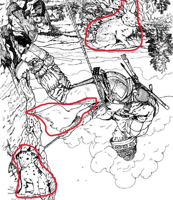 resilienciamag.com - Voc&ecirc; consegue encontrar os 3 animais escondidos nesta paisagem em apenas 30 segundos?